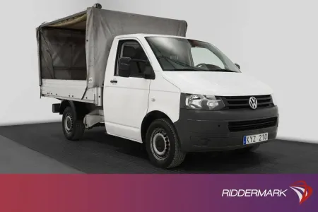 Volkswagen Transporter Flakbil 2.0CNG M/K-Värmare Drag Moms